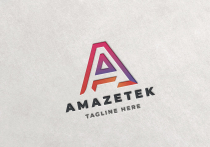 Amazetek Letter A Logo Screenshot 3