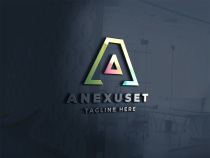 Anexuset Letter A Logo Screenshot 2