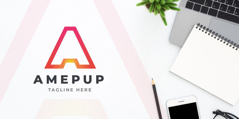 Amepup Letter A Logo