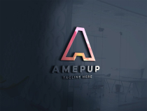 Amepup Letter A Logo Screenshot 2