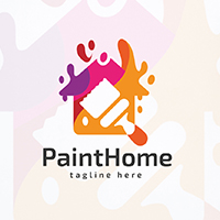 Professional Paint Home Logo