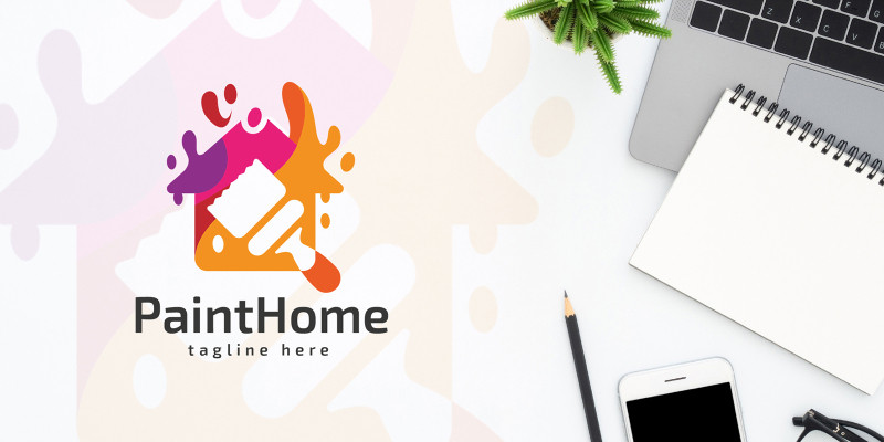 Professional Paint Home Logo