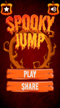 Spooky Jump - Buildbox Template Screenshot 1