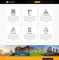 Construction WordPress Theme Screenshot 2