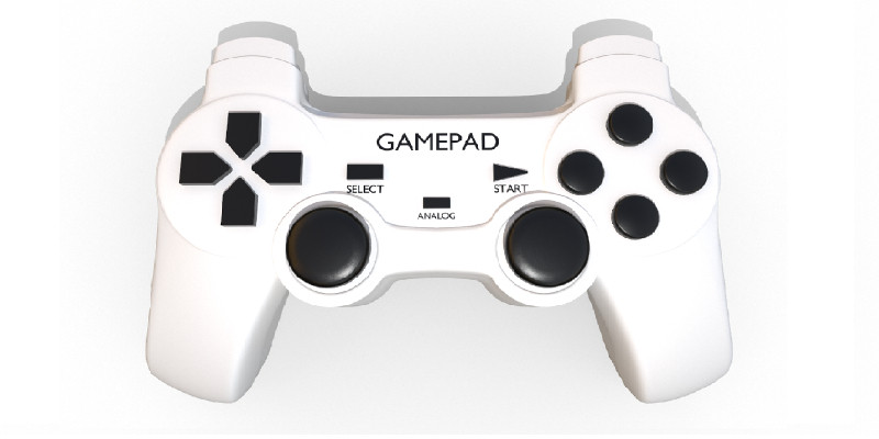 Gamepad 3D Object