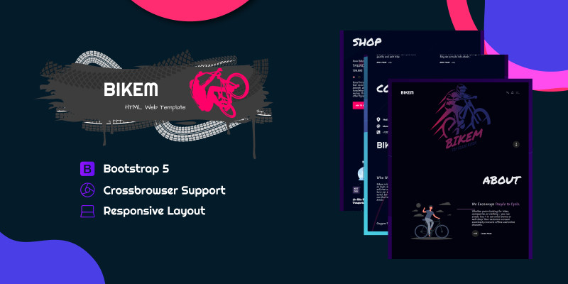 Bikem HTML Template