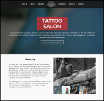 Tatto WordPress Theme Screenshot 1