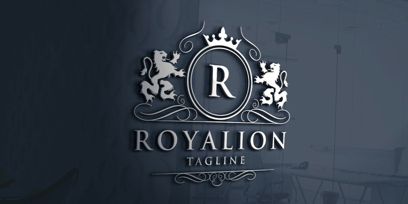 Royal Lion Letter R Logo by Modernikdesign | Codester