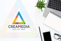 Crea Media Logo by Modernikdesign | Codester