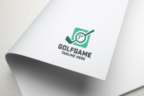 Golf Game Logo Screenshot 3