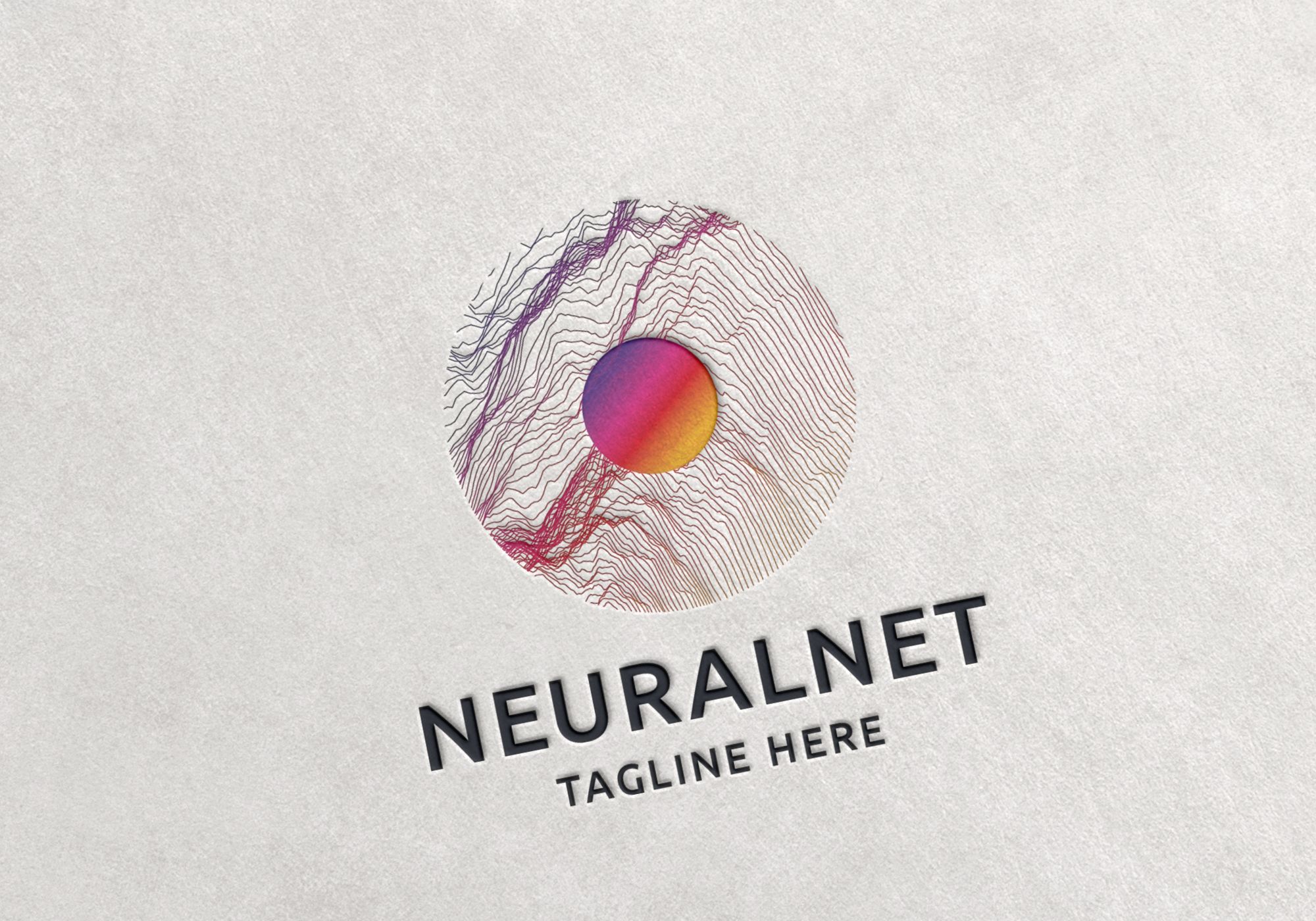 Neural Network Logo by Modernikdesign | Codester