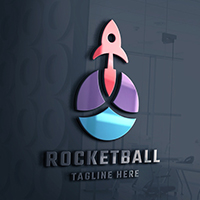 Rocket Ball Logo