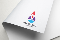 Rocket Ball Logo Screenshot 2