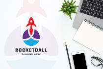 Rocket Ball Logo Screenshot 4
