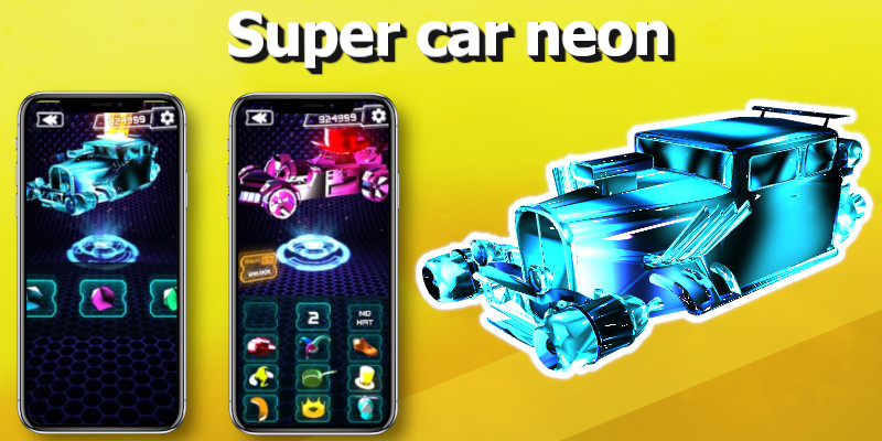 Super Neon Cars Buildbox