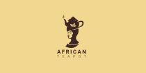 African  Young Woman Logo  Screenshot 1