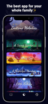 Bedtime Relaxation And Melodies iOS App Screenshot 3