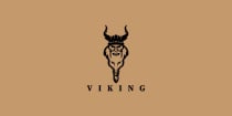 Viking Helmet Vector Logo Template Screenshot 1