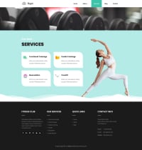 Yoga Park - WordPress Screenshot 3