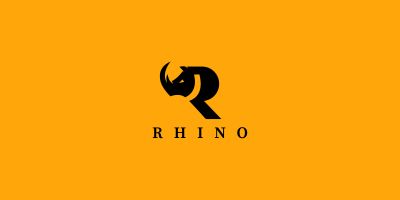 Rhino R Letter Logo