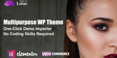 Lotus Pro - Beauty Salon  WordPressTheme