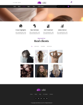 Lotus Pro - Beauty Salon  WordPressTheme Screenshot 3
