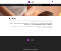 Lotus Pro - Beauty Salon  WordPressTheme Screenshot 4
