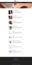 Lotus Pro - Beauty Salon  WordPressTheme Screenshot 9