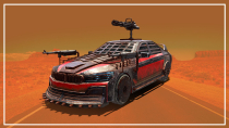 Bad Car Brigadier - Armored Car 3D Object Screenshot 6