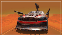 Bad Car Brigadier - Armored Car 3D Object Screenshot 8