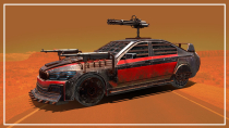 Bad Car Brigadier - Armored Car 3D Object Screenshot 9