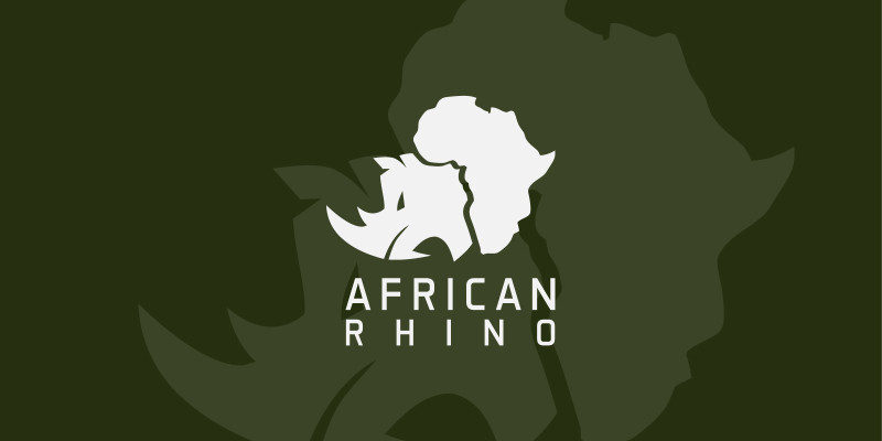 African Rhino Logo