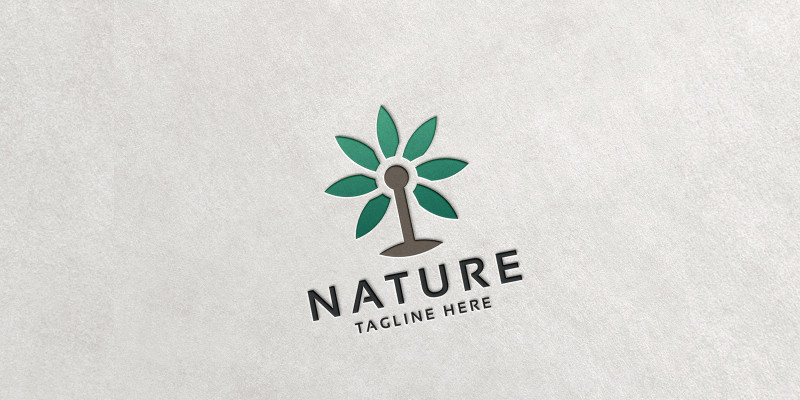 Pro Field Nature Landscape Logo