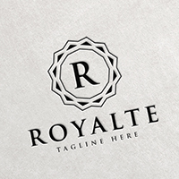 Royalte Letter R Logo