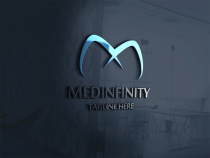 Media Infinity Letter M Logo Screenshot 1