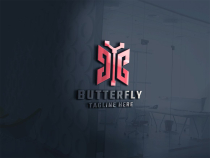 Digital Butterfly  Logo Screenshot 1