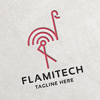 Flamingo Tech Logo