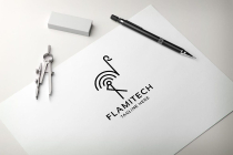 Flamingo Tech Logo Screenshot 1