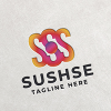 Super Share Select SSS Letter Logo