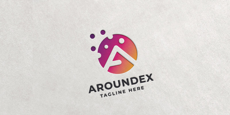 Professional Aroundex Letter A Logo