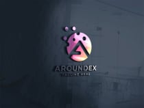 Professional Aroundex Letter A Logo Screenshot 1