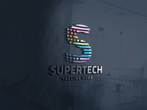 Super Tech Letter S Logo Screenshot 1
