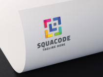 Professional Square Code Logo Screenshot 4