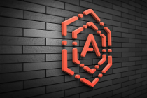 Letter A Cubical Maze Logo Screenshot 2