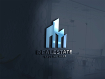 Professional Building Real Estate Logo Screenshot 1