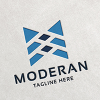 Moderan Letter M Logo