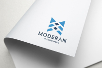Moderan Letter M Logo Screenshot 2