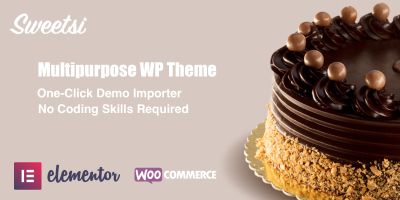 Sweetsi Pro - WordPress Elementor Theme