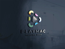 Play Media Logo Template Screenshot 1