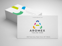 Aromex Letter A Logo Template Screenshot 1